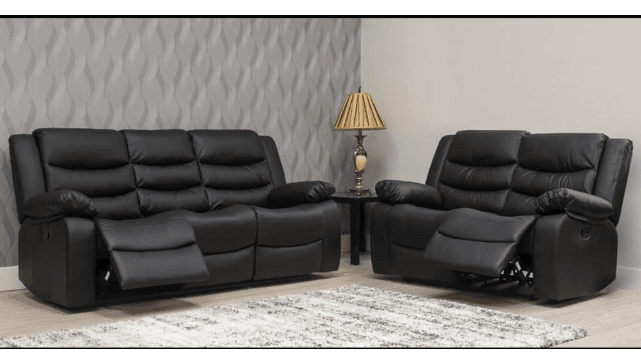 Roma Recliner Sofa UK - Additional view of premium sofas from Newcastle Beds UK